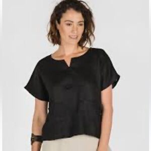 Kelsey  100% Linen Top NWOT